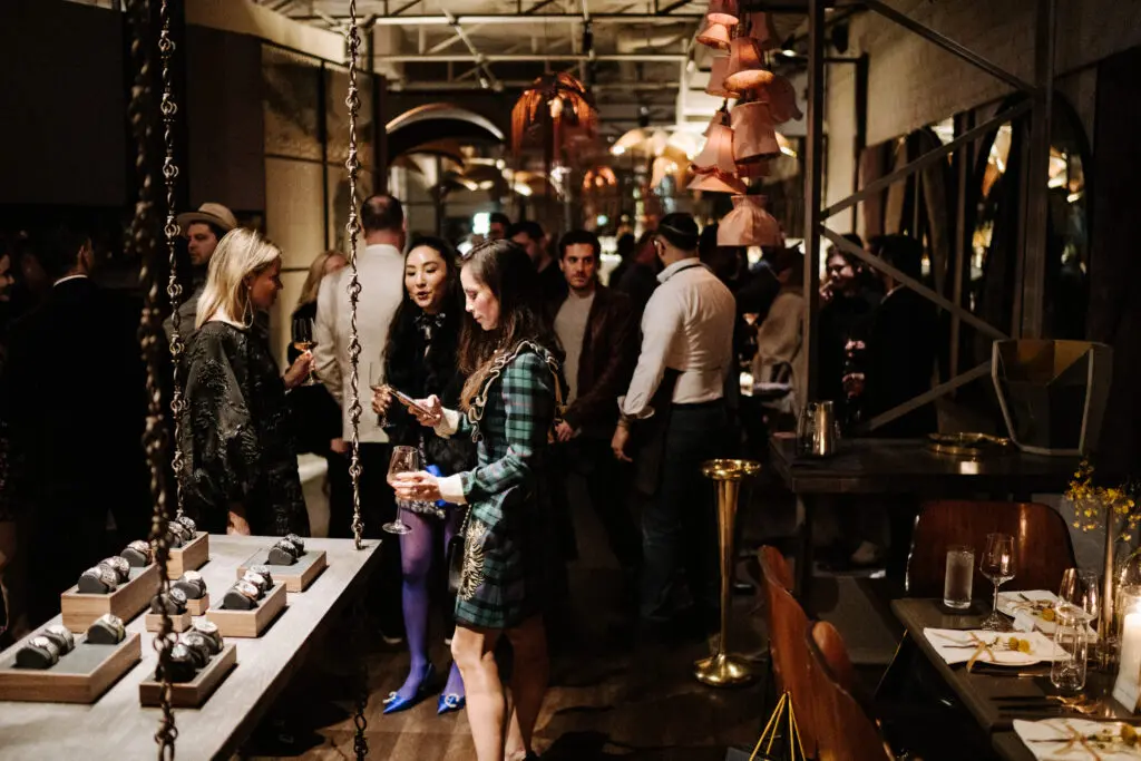 Shopping and social hour at Breitling (Photo by Afritina Coker)