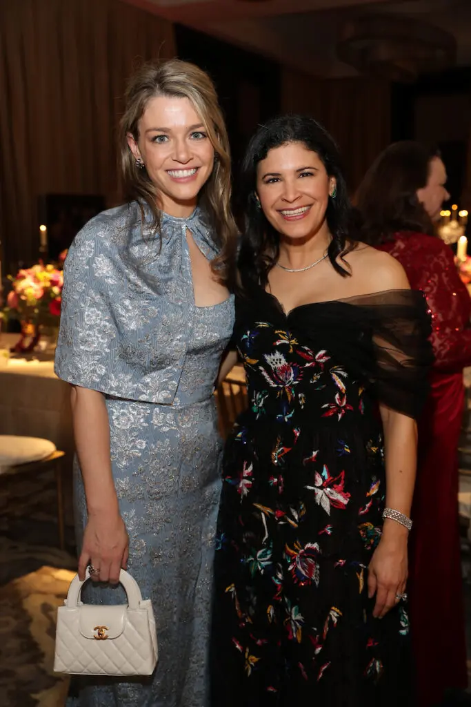 Brittany Sakowitz Kushner, Kristy Bradshaw at the Houston Symphony Ball. (Photo by Priscilla Dickson)