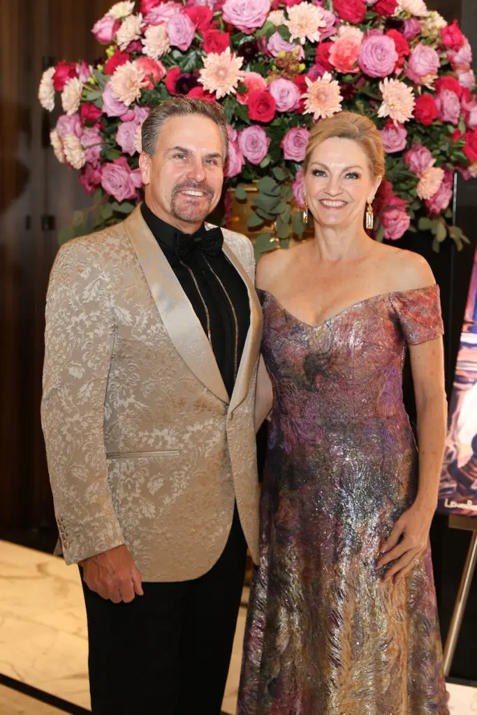 Duke & CC Ensell at the Houston Symphony Ball (Photo by Priscilla Dickson)