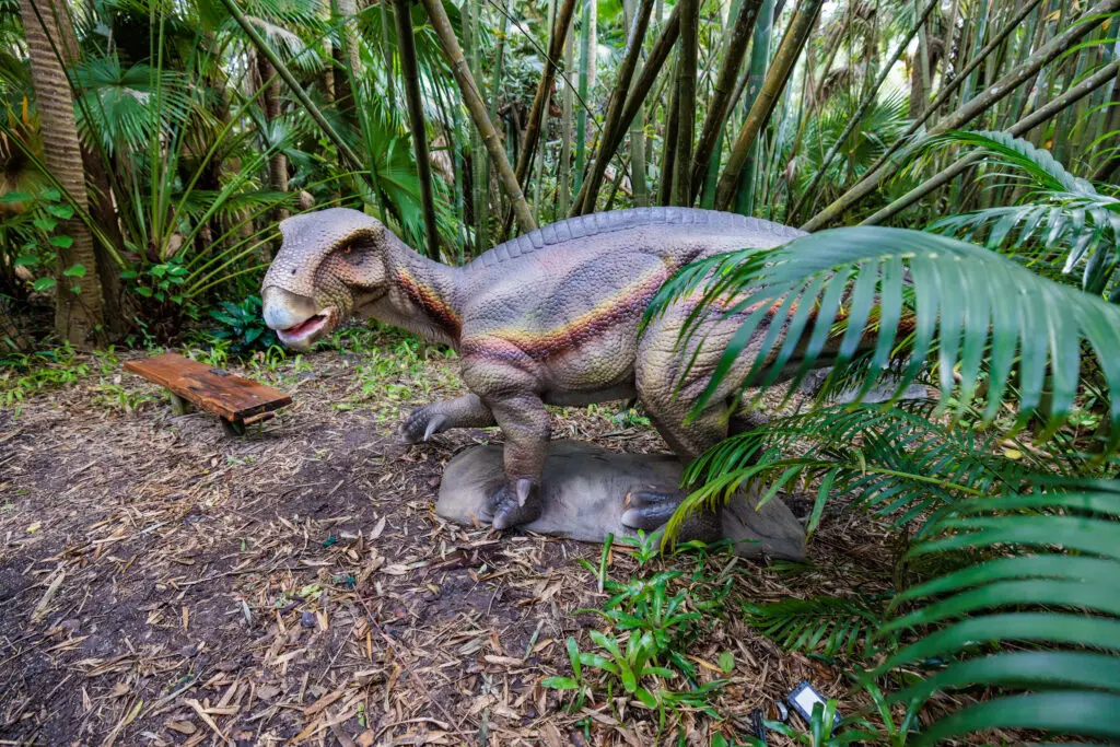 Meet Iguanodon at the Fort Worth Botanic Garden from January 26 through May 30.