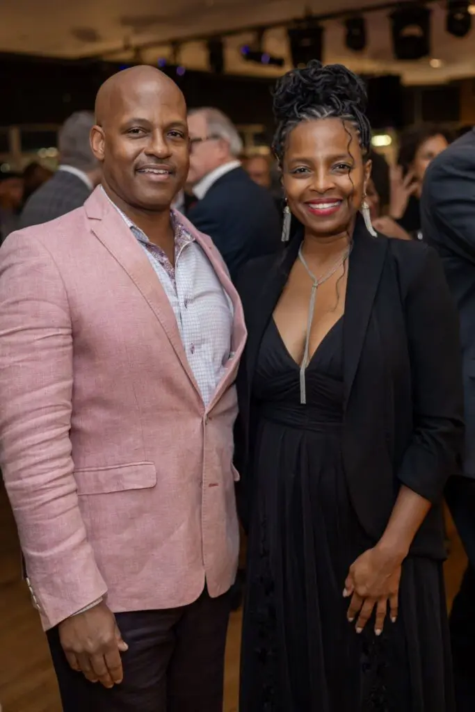Garvin Davis & Stephanie Franklin  at the 2023 DACAMERA Fall Jazz Afterparty(Photo by Katy Anderson) 
