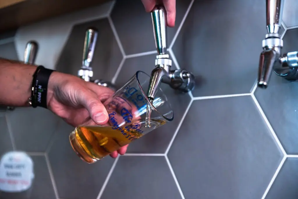 A Hoppin' taproom is gearing up to open in Fort Worth's Foundry District this year.