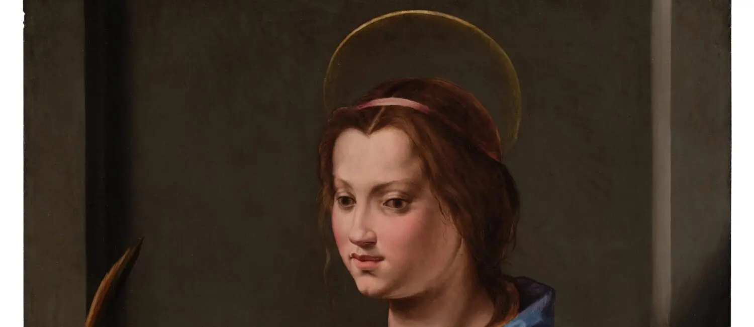 Lot 205, Jacopino del Conte, Saint Catherine of Alexandria