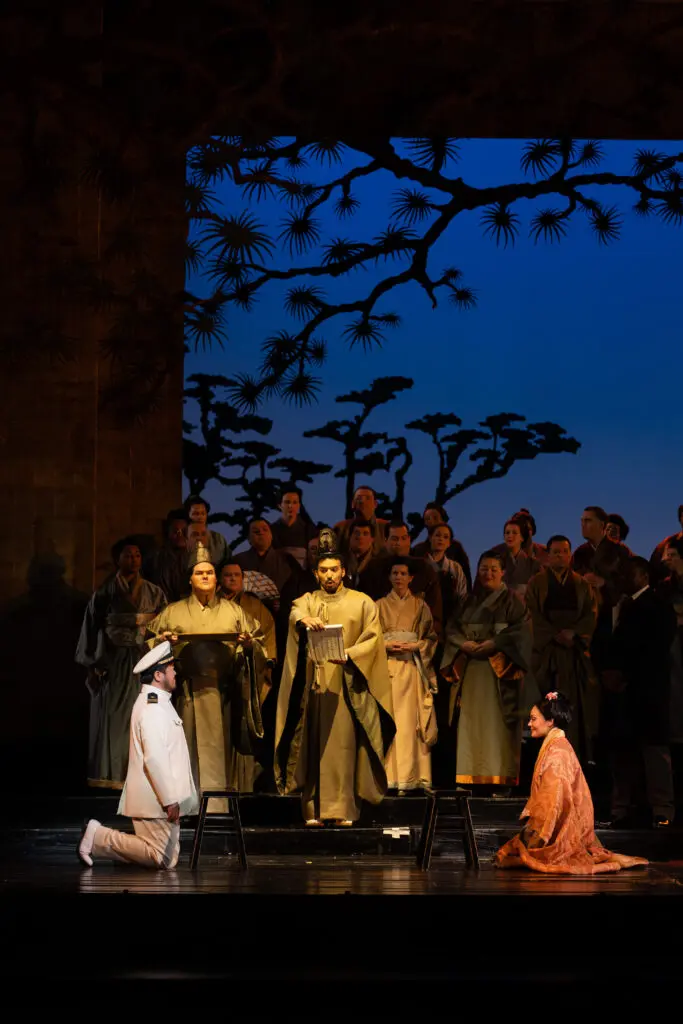 Ensemble of Houston Grand Opera's Madame Butterfly (Photo by Michael Bishop)