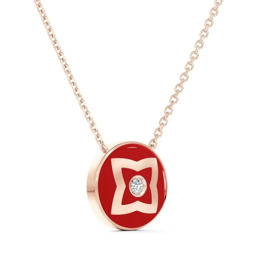 De Beers Enchanted Lotus Pendant