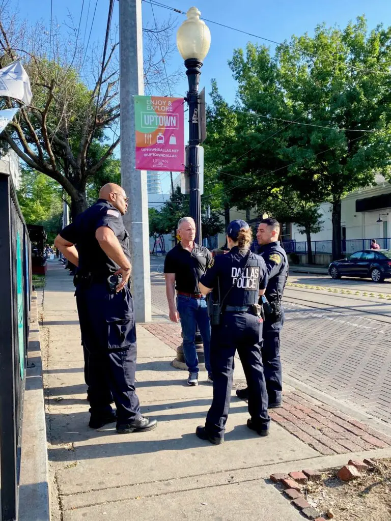 The primary goal of Uptown Dallas Inc.'s Security Team is to ensure the safety and well-being of the community.