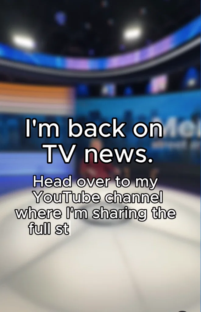 Dominique Sachse invites her Instagram followers to check out her new career announcement.