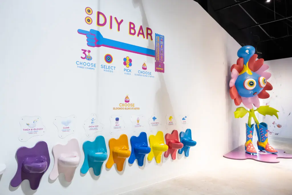 DIY Slime Bar (Courtesy Sloomoo Institute)