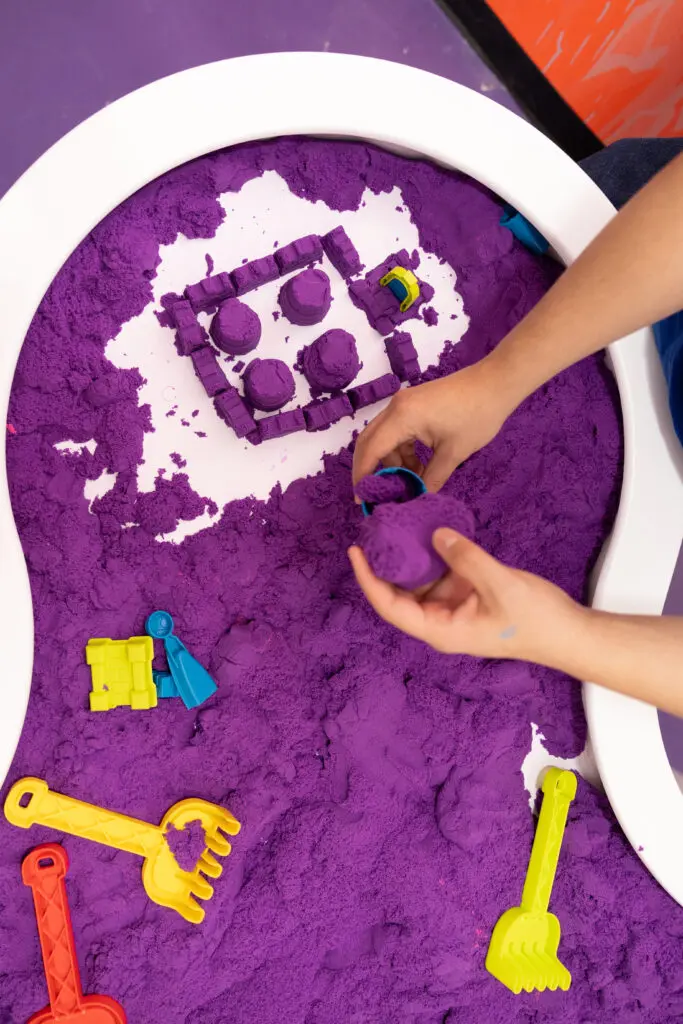 Kinetic Sand Doons (Courtesy Sloomoo Institute)