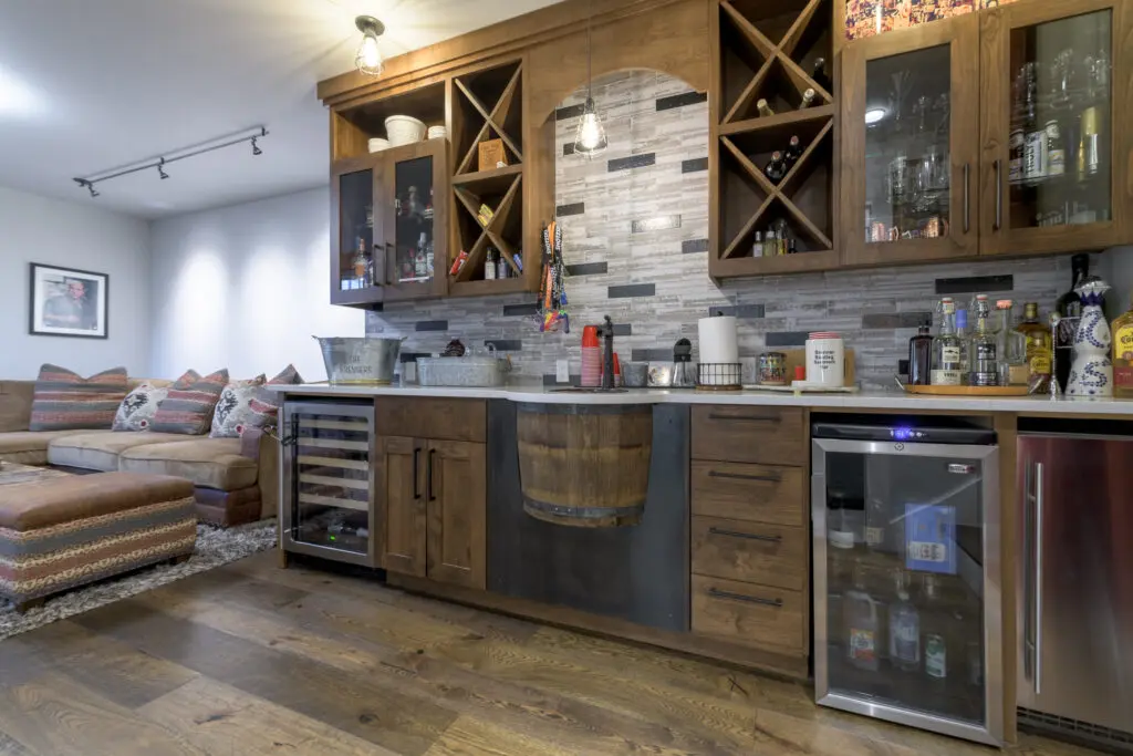 Close to the historic downtown and walking distance to the slopes, the home can sleep 12 people, making it great for families or reunions.
