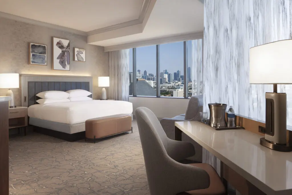 Escape the Winter with Romance Packages, Dinner, and Topgolf at Dallas’ Hilton Anatole Hotel