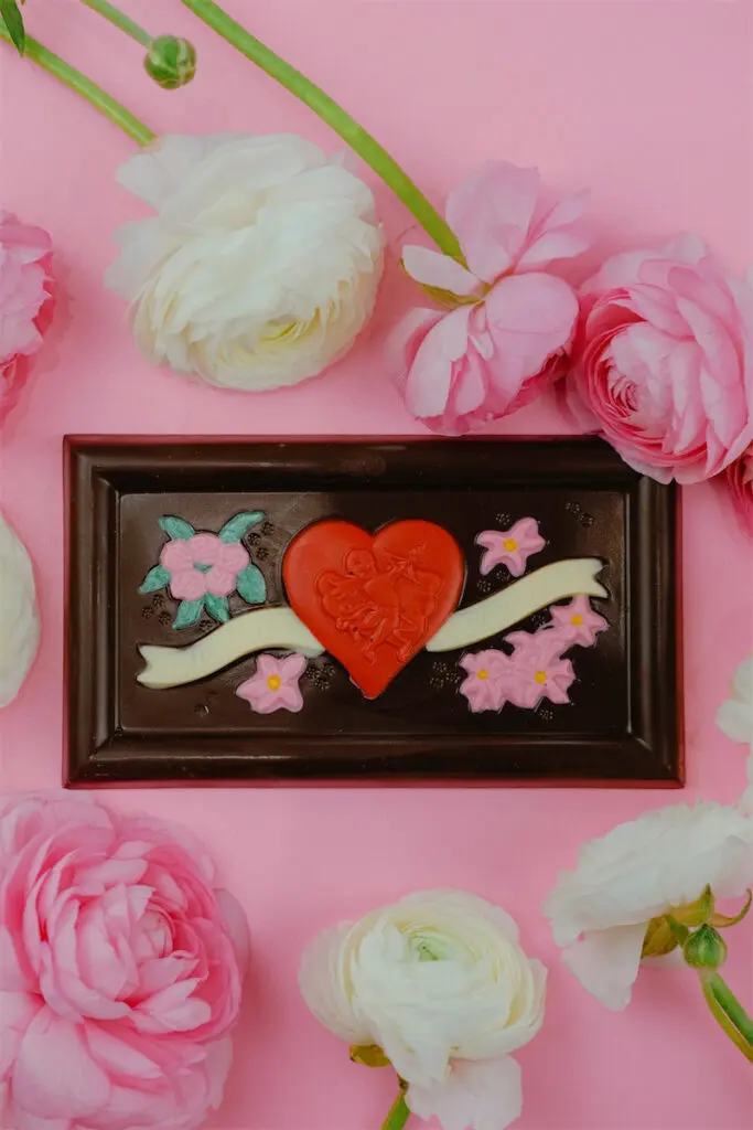 CocoAndré "To My Valentine" chocolate card, $13.50