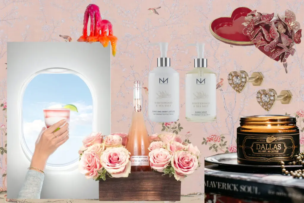 An assemblage of Dallas Valentine's Day Gifts - 2024 Edition