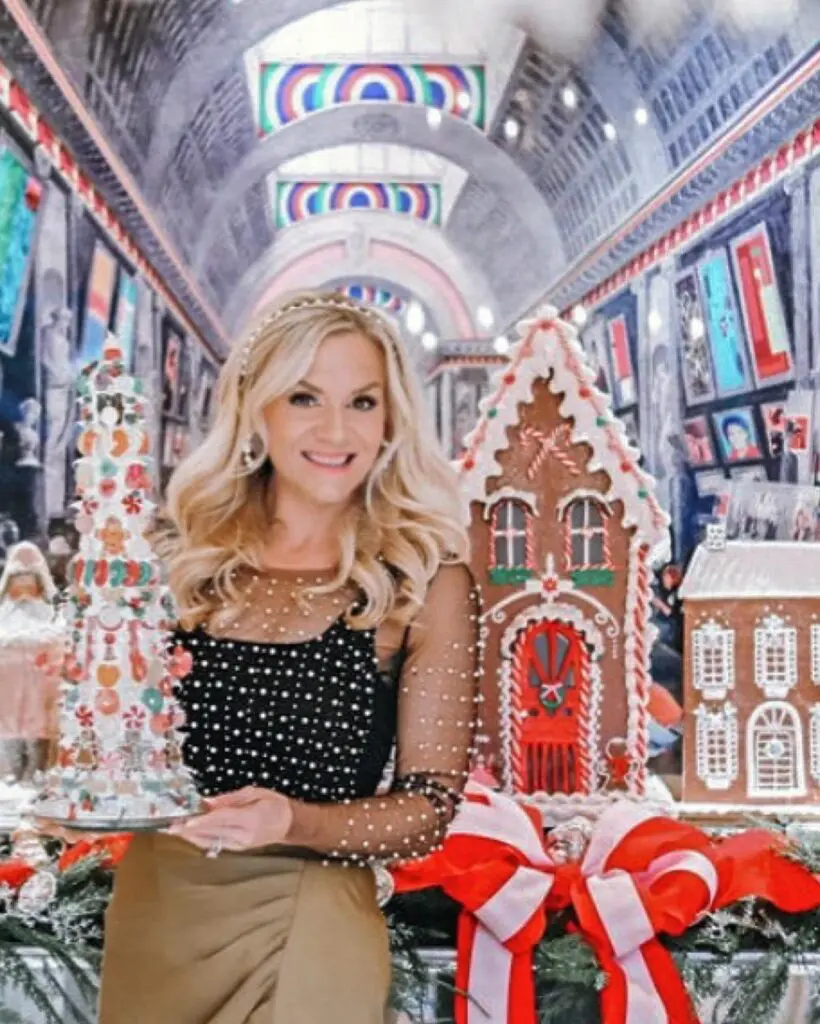 Ashley Klaja brought plenty of sweet charms to Kathy Hilton's home.