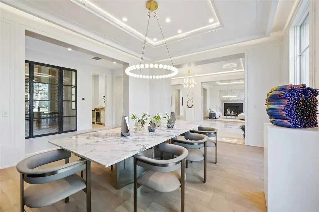 The home at 3315 Del Monte, Houston's most expensive home sale in December, is a new build by Layne Kelly Homes. (Photo by Josh Gremillion for Layne Kelley)
