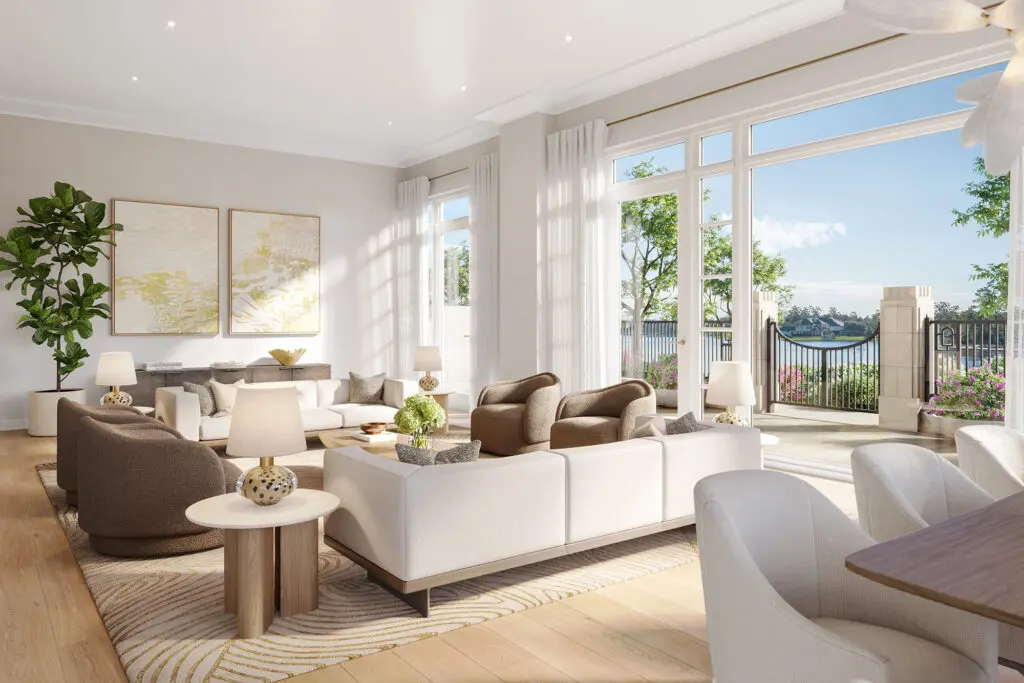 Maisonettes will be a unique feature of The Ritz-Carlton Residences, The Woodlands and give residents direct access to the outdoors. (Courtesy of Howard Hughes)