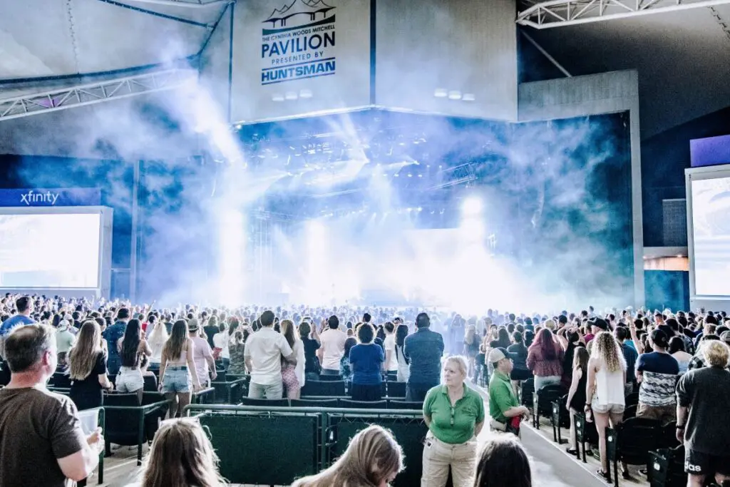 It's always a night to remember at The Pavilion. Image: The Cynthia Woods Mitchell Pavilion. 