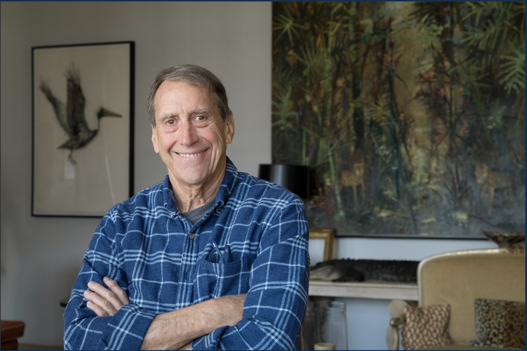 John Alexander in his New York City studio. The Texas-raised artist returns home to Houston for the Rothko Chapel Inspirit Dinner, donating an artwork for the auction chaired by gallerist Robert McClain. (Photo by Jenny Gorman)