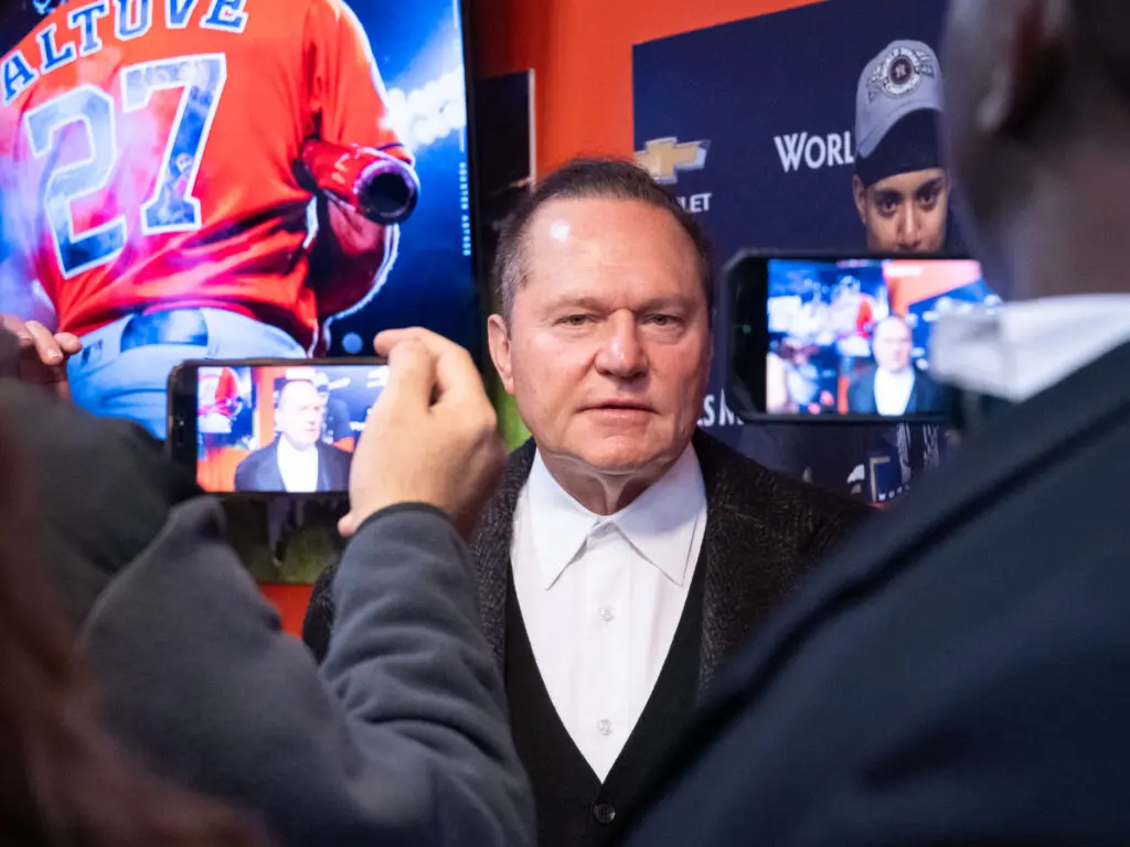 Super agent Scott Boras is used to having the eyes of the baseball world on him. (Photo by F. Carter Smith)