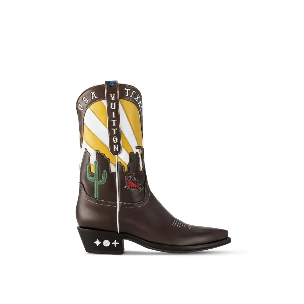 The Louis Vuitton limited-edition LV Texan Boot comes in three styles.