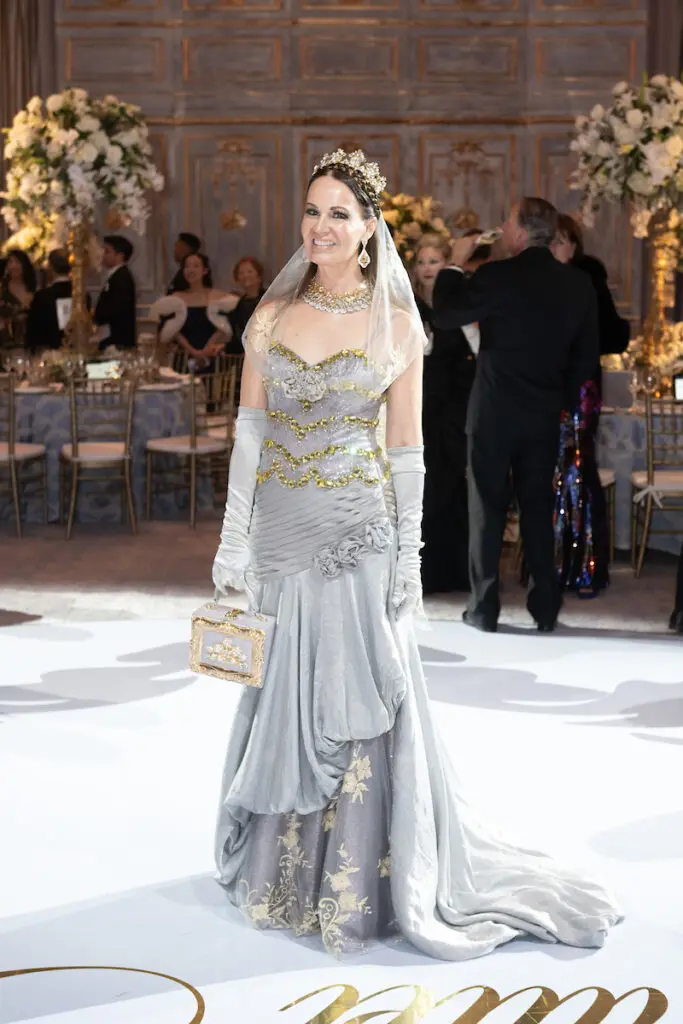 Beth Muecke at the Houston Ballet Ball 'Mayerling' at Wortham Theater Center. (Photo by Wilson Parish)