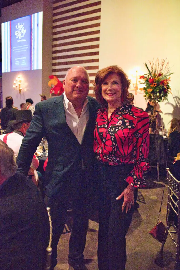 Buzz & Martha White at the Camp for All  'Under the Big Top' gala at The Revaire. (Photo by Katie Lynn)