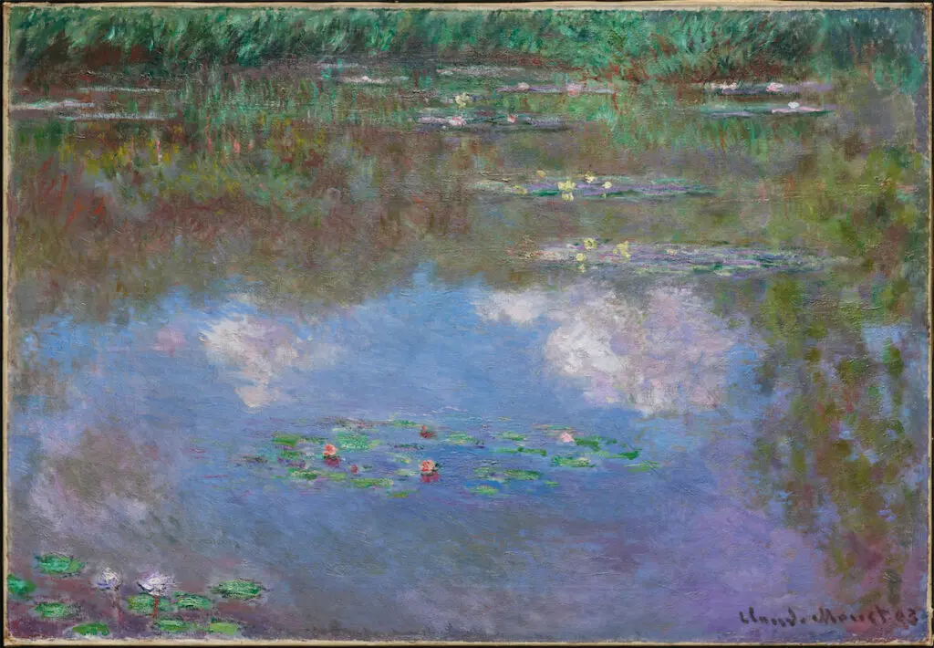 Claude Monet, "The Water Lily Pond (Clouds)," 1903