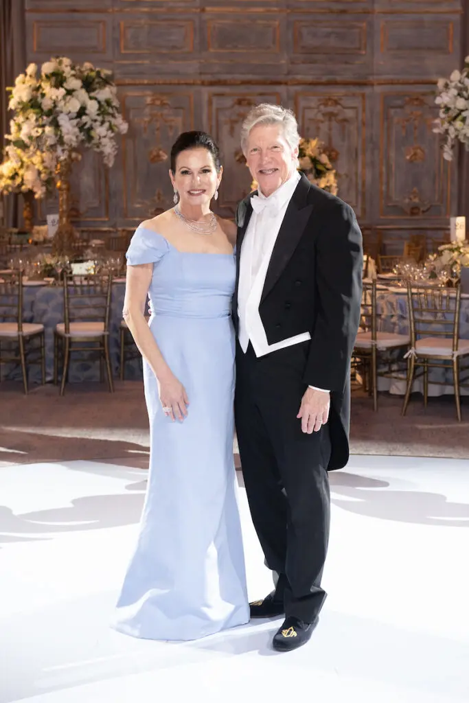 Chairs Cabrina & Steven Owsley at the Houston Ballet Ball 'Mayerling' at Wortham Theater Center. (Photo by Wilson Parish)