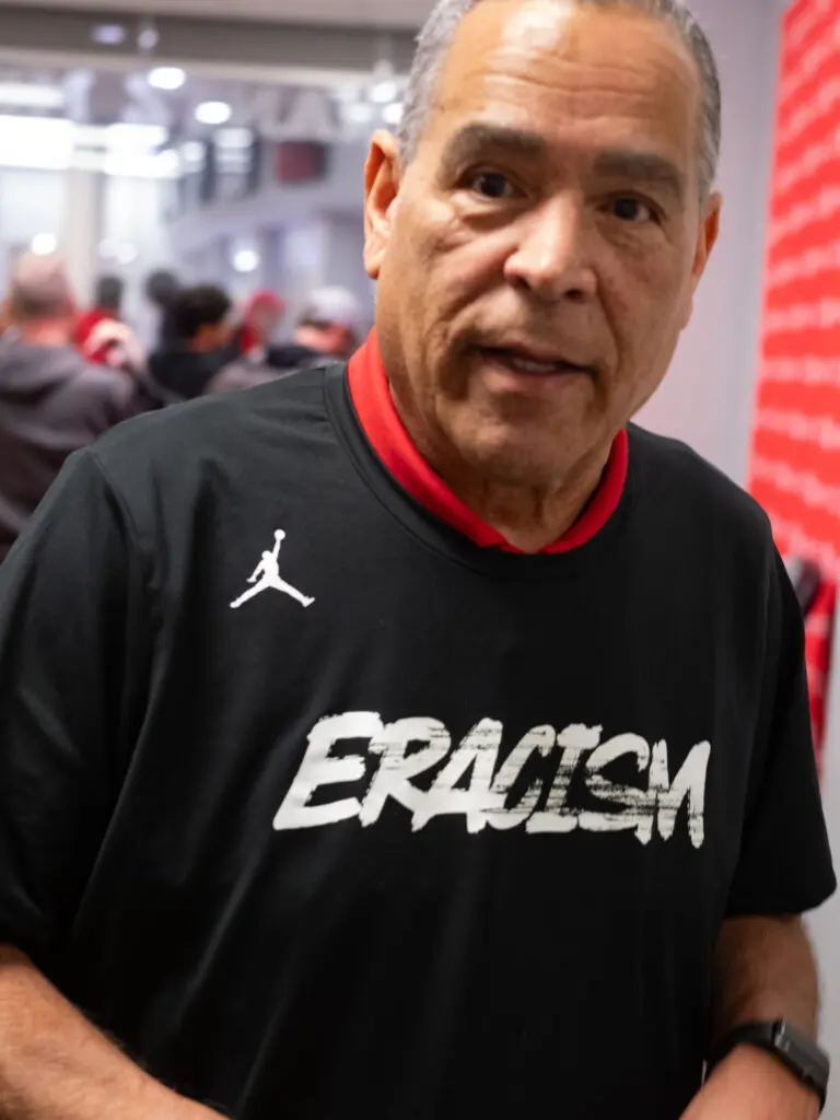 Houston coach Kelvin Sampson always defends his players and speaks up for what's right. (Photo by F. Carter Smith)