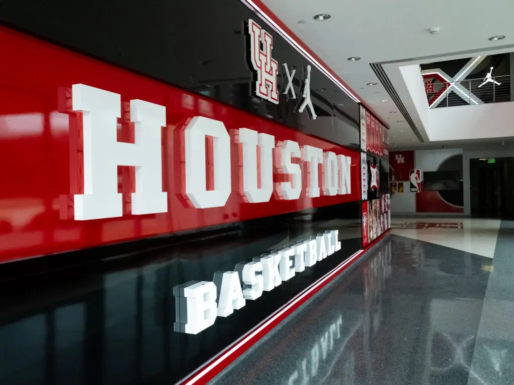 UH basketball now has digs worthy of its Top 10 program status. (Photo by F. Carter Smith)