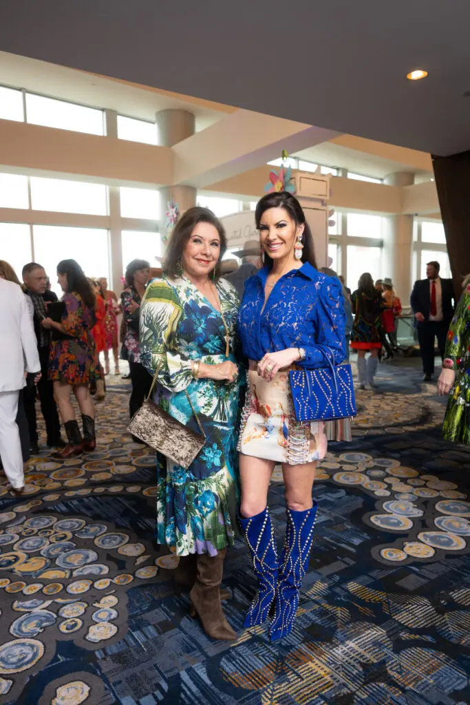Debbie Festari and Nicki Lassiter at the Trailblazer Awards luncheon and fashion show.