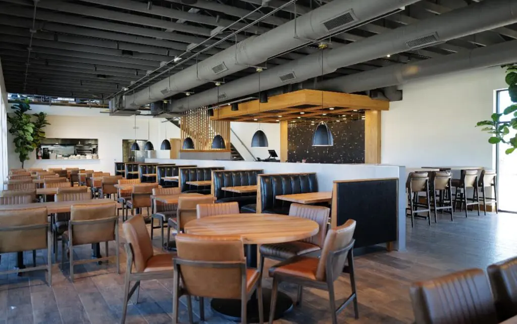 A peek inside the soon-to-open Press Café in Aledo.