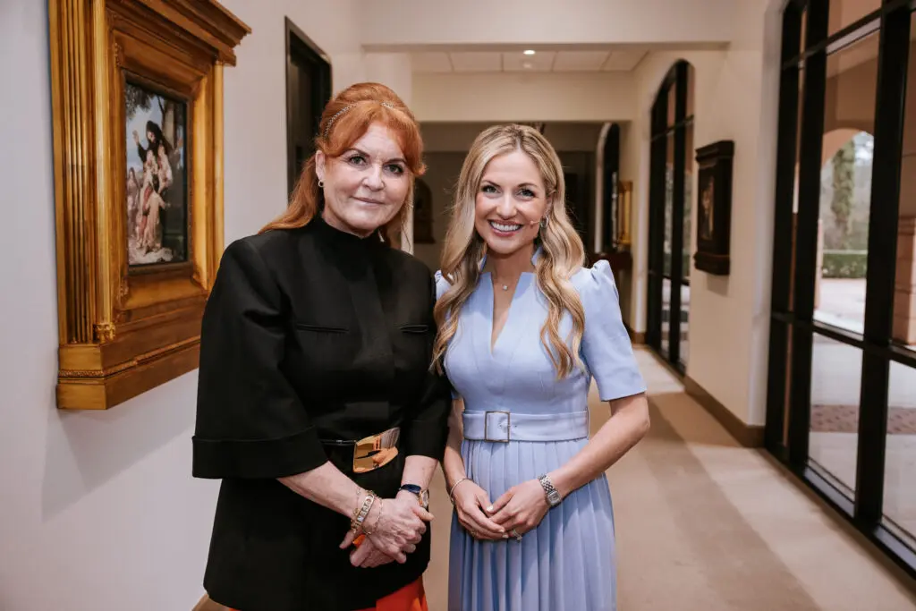 Sarah Ferguson Thrills Teachers, Shares Royal Stories and Queen Dog Tales In The Woodlands — This Duchess of York Gives Back