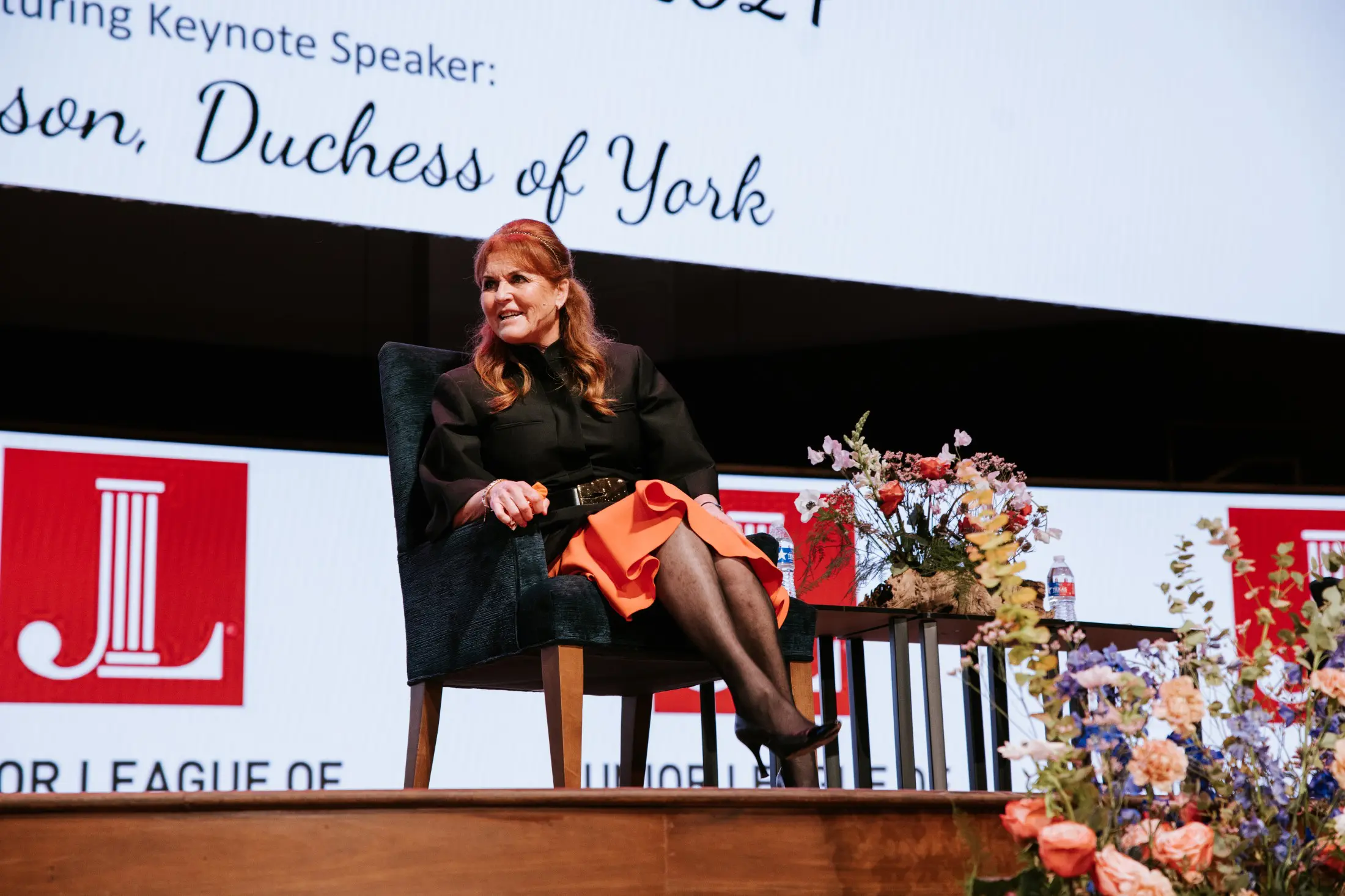 When Duchess Sarah Ferguson comes to The Woodlands, it's a special day.