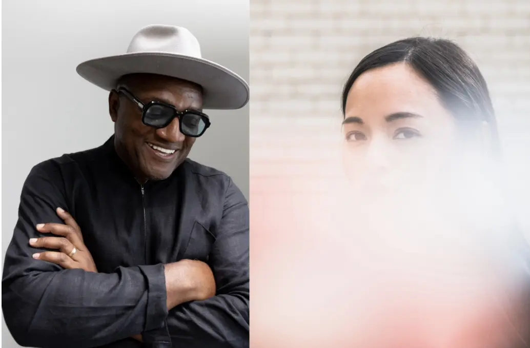Artists Christopher Blay and Kill Joy were selected to create window installations at the Ion Building, which were unveiled in Summer 2023 and will be exhibited through March 14 at the Ion Building. (Courtesy The Ion District)