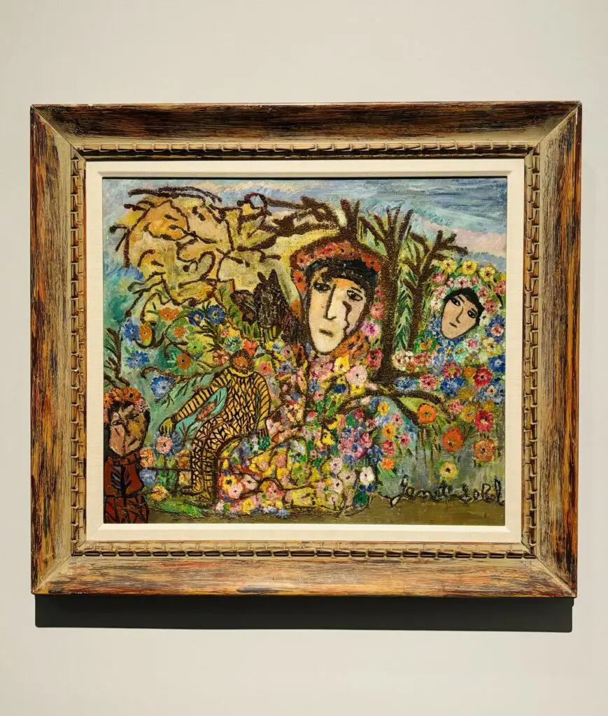 Janet Sobel's "Disappointment," 1943. (Photo by Ericka Schiche)