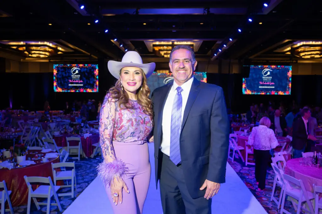 Isela & Juan Garcia at the Trailblazer Awards luncheon and fashion show.