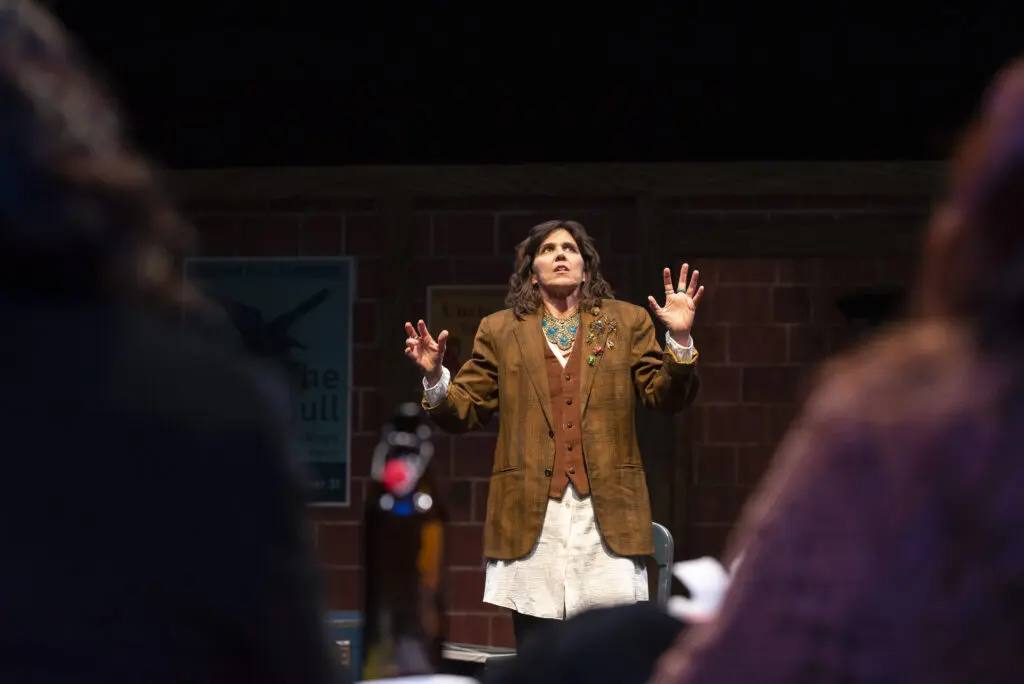 Amy Bruce as Sandy Chandler in "The Catastrophic Theatre's "It Is Magic." (Photo by Anthony Rathbun)