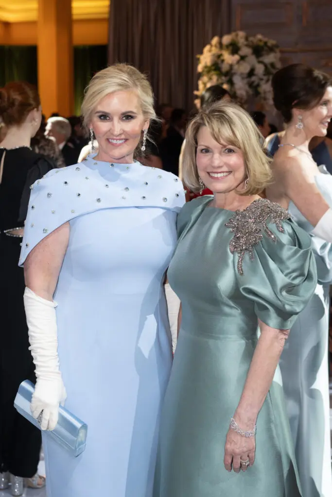 Jennifer Allison, Kelley Lubanko  at the Houston Ballet Ball 'Mayerling,' held at Wortham Theater Center. (Photo by Wilson Parish)