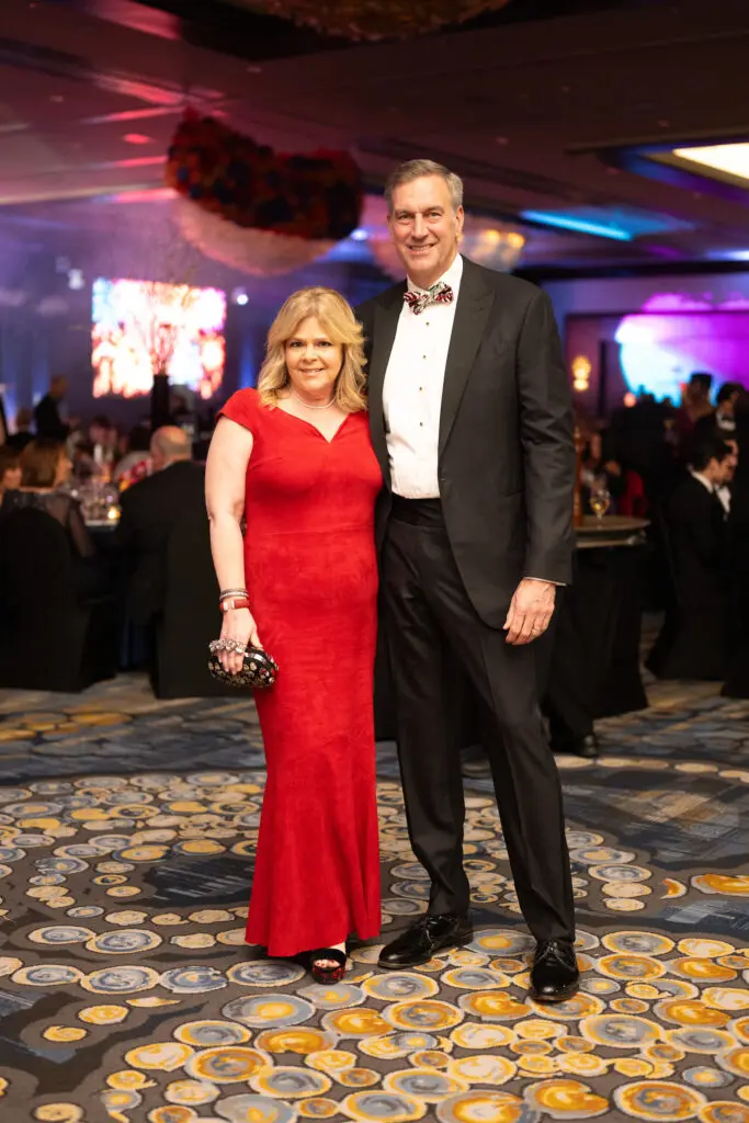 Kelli & John Weinzierl  at the 40th anniversary American Heart Association Heart Ball. (Photo by Daniel Ortiz)