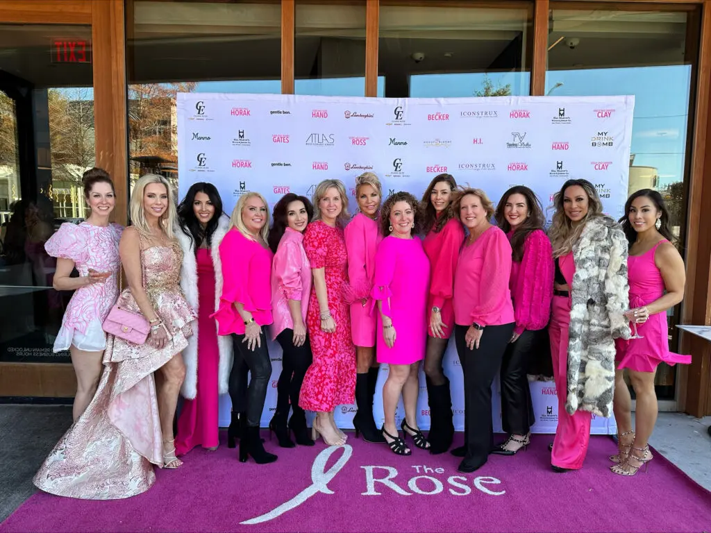 Melissa Morgan, Star Hand, Jeannie Rankin, Marcie Berry, Emiley Hendrix, Angela Cugini, Kelly McCarley, Mindy Cabble, Jennifer Hayes, Gena Horak, Amy Olson, Roxanne Esparza, Katrina King at Booze & Boobs Luncheon (Photo by Emily Jäschke)