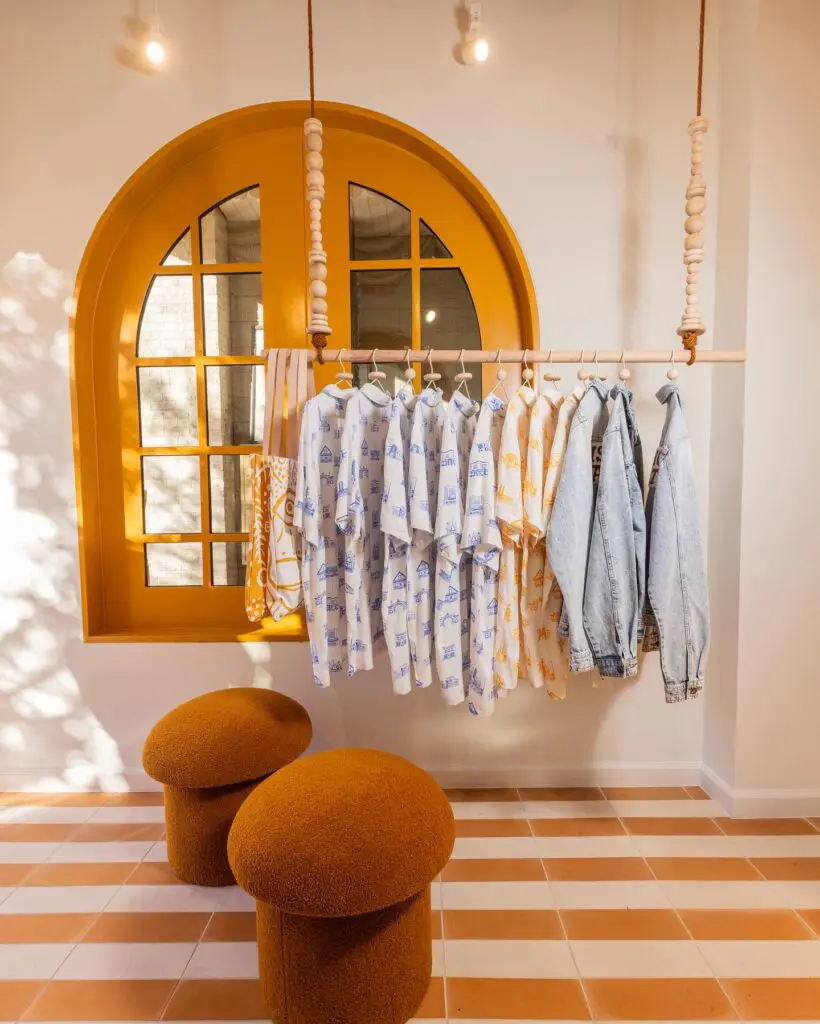 Petite Saison features a rotating selection of local gifts and goods, along with apparel by Exxir’s creative director LeRoy Poignant. 