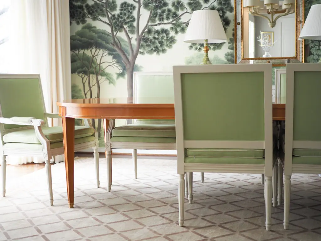 The Versailles dining table.