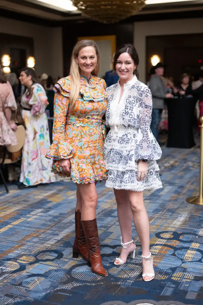 Rachel Regan, Jayne Johnston at the Trailblazer Awards luncheon and fashion show.