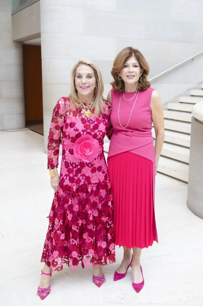 St. Valentine's Day Luncheon co-founders and ICON Award recipients Janet Evans and Rusty Duvall (Photo by Tamytha Cameron)