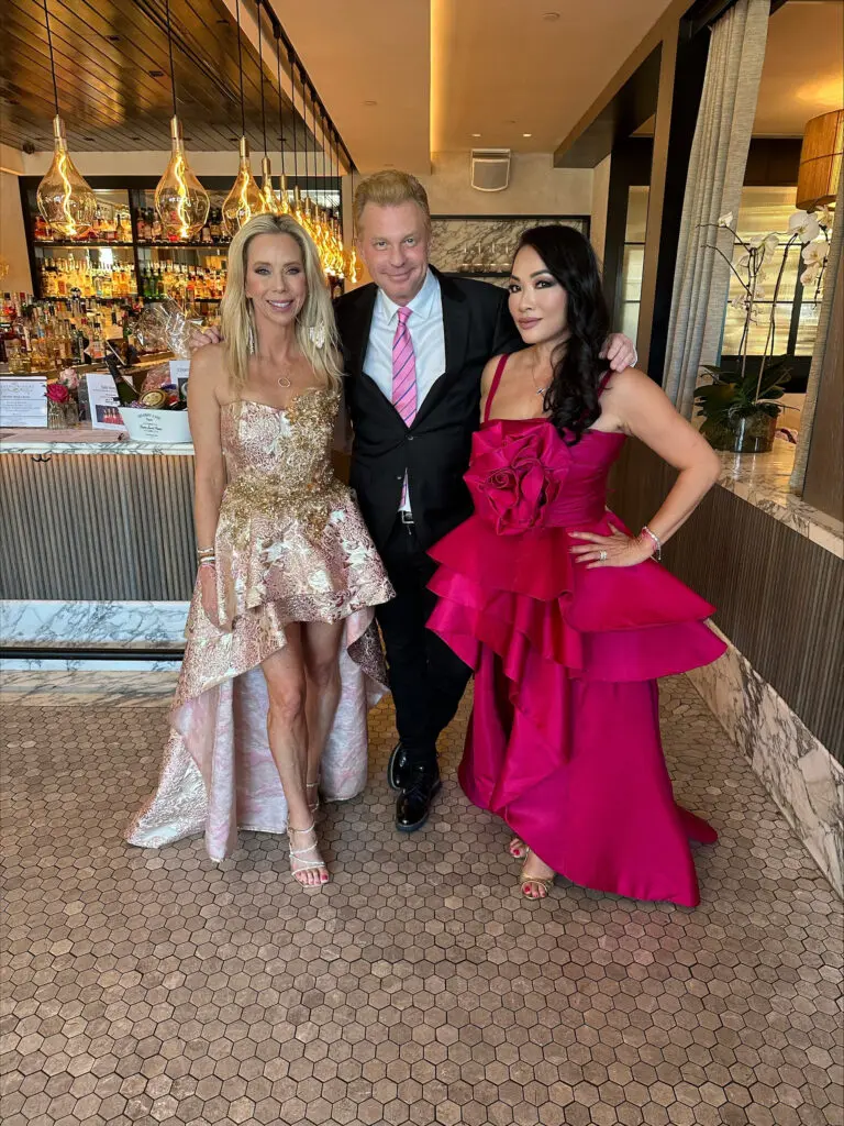 Star Hand, Ryan Chase, Chloe Di Leo at Booze & Boobs Luncheon (Photo by Emily Jäschke)