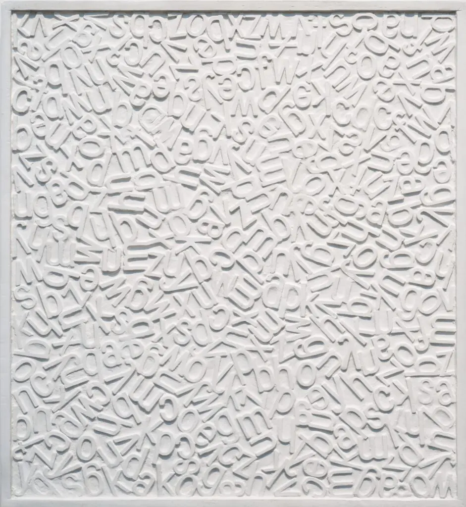 Chryssa's "Study on Light," 1962, at The Menil Collection, Houston. (© The Estate of Chryssa, National Museum of Contemporary Art Athens. Photo by Paul Hester)