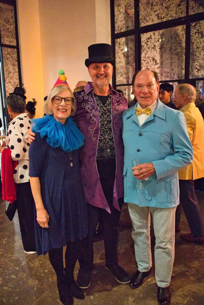 Susan Fernbach, Peter Boudreaux, Paul Gerson at the Camp for All  'Under the Big Top' gala at The Revaire. (Photo by Katie Lynn)