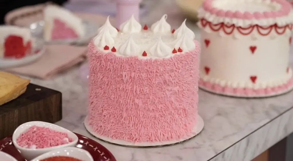 Valentine Cake Back Table