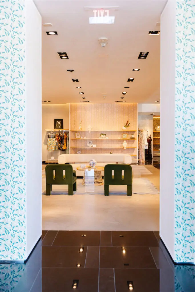 Inside Agua by Agua Bendita's first American retail space in Highland Park Village. (Photo by Victoria Saperstein)